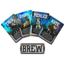 Brew Board Game’s Companion Creature Exclusive Foil Promos Expansion / New