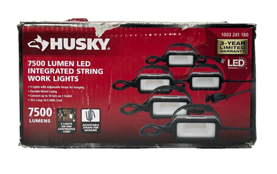 #ad Husky 7500 Lumen LED String Light $64.99