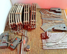 Vintage Lot of O- 27 Gauge Train Tracks, 42 Pieces