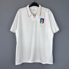 Italy Vintage Away Jersey Men's Italia Puma Shirt Size XL Season 2007-2008