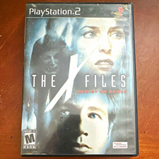 The X-Files: Resist or Serve PS2 CIB W/ Registration Card