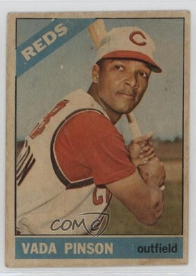 1966 Topps Venezuelan Vada Pinson #180 14rq