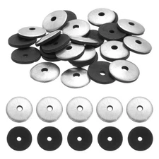 220Pack #10 x 1" Carbon Steel EPDM Bonded Sealing Washers Cushioning Gasket