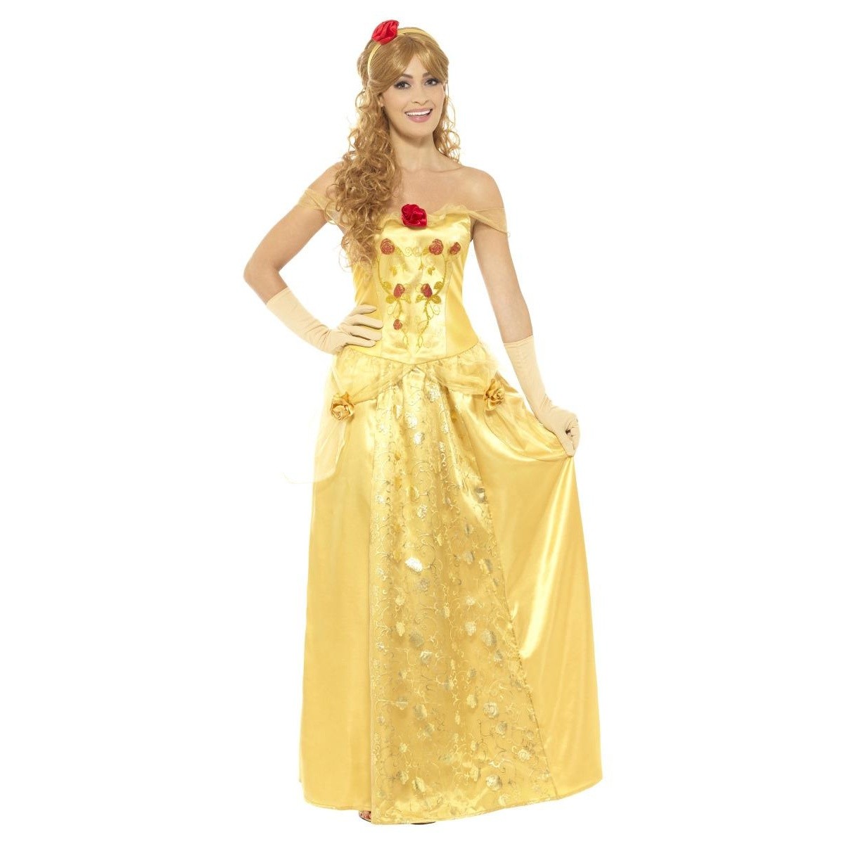 Beauty And The Beast Disfraz Bella Diseño Princesa para Mujer (SM1685)