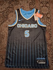 New Nike Angel Reese Jersey Youth L 14/16 Chicago Sky WNBA Explorer Edition $90