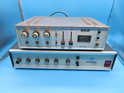 #SE4561# Vintage Midas, AHUJA SSB-40EM Mikrofon Mixer-Verstärker *RAR* lesen