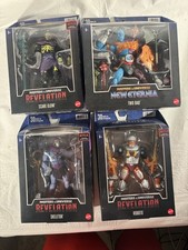 New Masters of The Universe Revelation Skeletor Roboto Scare Glow Two Bad MOTU