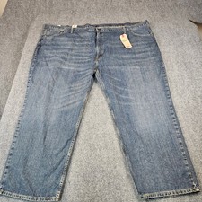 Levis 559 Relaxed Straight Jeans Mens 62x30 Blue Denim Big and Tall New NWT