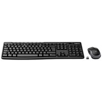Logitech MK270 Wireless Combo Funk Tastatur, Maus-Set Deutsch, Qwertz Schwarz
