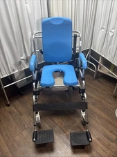 Platinum Health Professional Transport Shower Commode Toilet Padded Chair