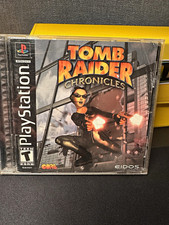 Eidos Tomb Raider: Chronicles PS1 NTSC-U/C T-Teen w/ Manual