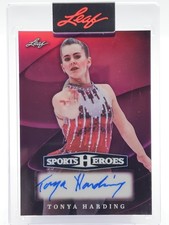 TONYA HARDING 2026 LEAF SPORTS HEROES PINK PRISMATIC AUTO #BA-TH2 /4 Q1946