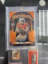 ARCH MANNING 2025 PRIZM BLACK NIL TALISMEN ORANGE LONGHORNS /49