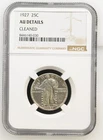 1927 United States Standing Liberty 25c NGC AU Details Cleaned