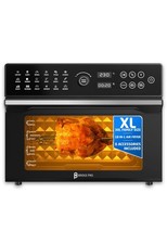 Digital Air Fryer Oven 30L 18-in-1 Dual Cook Mode Full Accessory - BridgePro