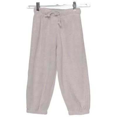 Jogginghose, Größe: 98/104, Grau, Polyester, Fischgräte, Fleece #uY2