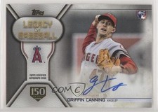 2019 Update Legacy of Baseball 150th Anniversary 67/150 Griffin Canning Auto 1v7