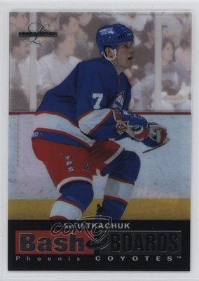 1996-97 Leaf Limited Bash the Boards Promo /2500 Keith Tkachuk #5 2cb
