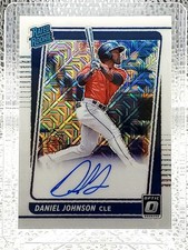 2021 Panini Donruss Optic - Rated Rookie Signatures Daniel Johnson #RRS-DJ White