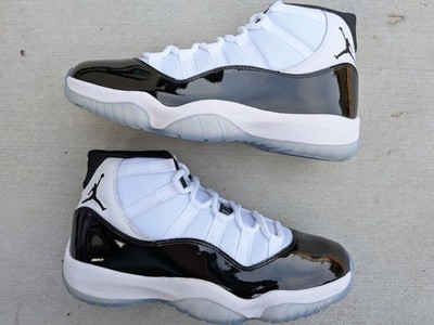 DS ICY NIKE AIR JORDAN 11 XI WHITE BLACK CONCORD sz 9 dunk max 1 bred iv 4