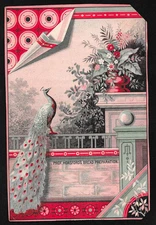 Vintage Advertising Trade Card Rumford Chemical Works Horsfords Bread Providence