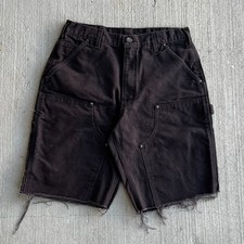 Carhartt brown double knee work wear carpenter shorts