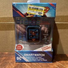 DC Superman Interactive Touch Screen Smartwatch New Sealed Box