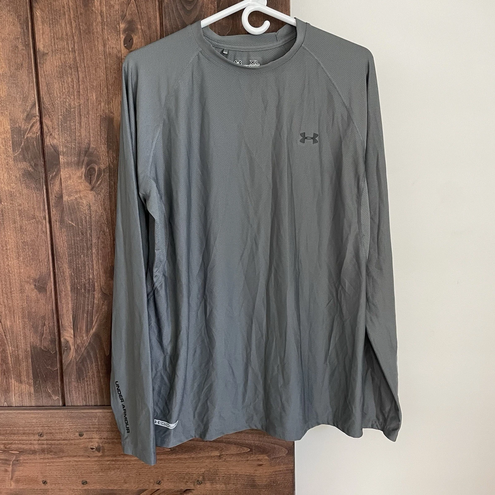 Camicia sportiva Under Armour Golf Layer da uomo taglia XL aderente Heat Gear