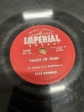 Imperial 78 RPM Fats Domino - Valley Of Tears 5542 V+ R&B