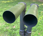 S.F. 14 Scherenferenrohr Trench scope binoculars rain shields WW2 German optics — photo 3
