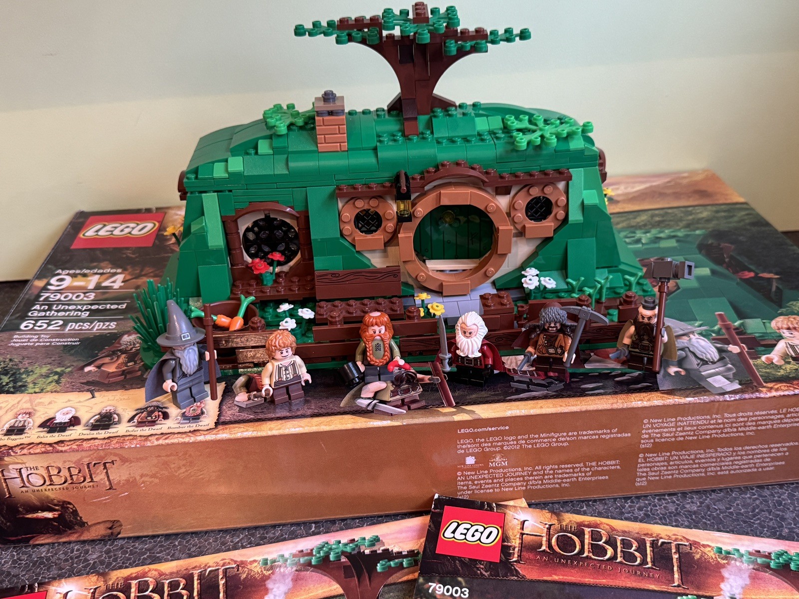LEGO 79003 The Hobbit an Unexpected Gathering Complete with Box and Instructions 4