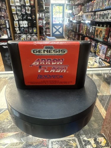 Arrow Flash  (Sega Genesis, Vintage Video game)