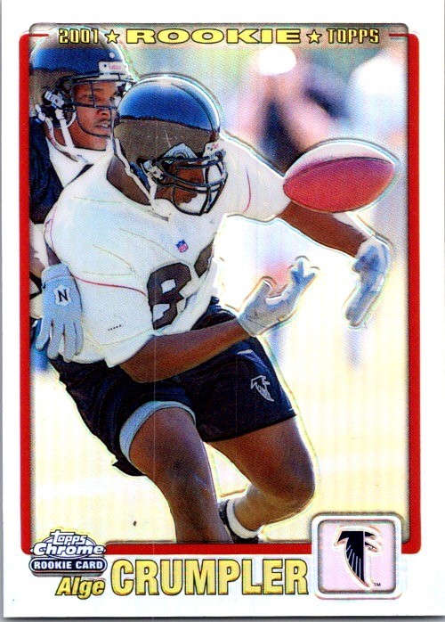 2001 Topps Chrome #285 Alge Crumpler Refractors #/999