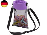 WäScheklammerbeutel Mit Haken Zum AufhäNgen, WäScheklammern Beutel FüR Bis Zu 10