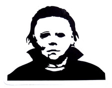 MICHAEL MYERS - Halloween Cut Sticker Decal Movie Horror Film The Boogeyman