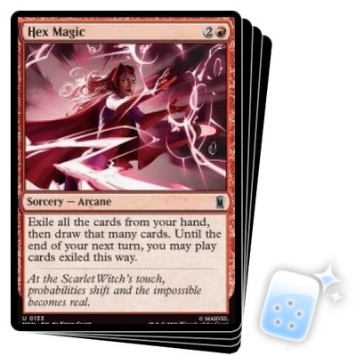 PRESALE HEX MAGIC X4 Marvel Super Heroes MSH Magic MTG MINT CARD