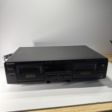 Sony TC-WE425 Dual Cassette Deck Auto Reverse, Does NOT work no remote