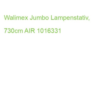 Walimex pro Jumbo AIR 730cm Lampenstativ 1016331 (4250234563314)