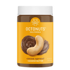 Octonuts Cocoa Cashew Spread ? 16 Oz, Chocolate Nut Spread, Gluten-Free, Vegan,