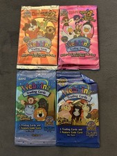 New Ganz Webkinz Trading Card Pack - 5 cards and 1 code Lot Of 4 Mixed