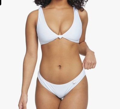 Body Glove Smoothies Eclipse Surfrider Bikini Bottom, Snow White Medium 