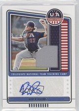 2023 USA Baseball Stars & Stripes Materials River Ridings (Blue Ink) Auto a8r