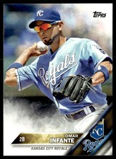 2016 Topps Omar Infante Kansas City Royals #34