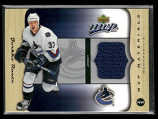 2005-06 Upper Deck MVP - Mvp Materials Jarkko Ruutu #M-JR (MEM)