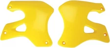 UFO Radiator Shrouds RM Yellow SU02958101 for Suzuki RM125/RM250 1996-1998