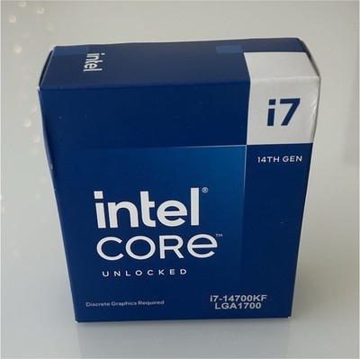 Intel Core i7-14700KF 14th Gen 20-Core 3.4GHz Unlocked LGA1700 CPU