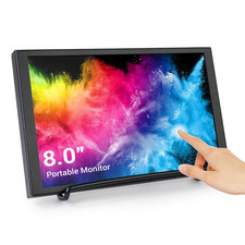 Elecrow 8 Inch Touchscreen Monitor 1280X800 Ips Lcd Hd Display Stand Portable