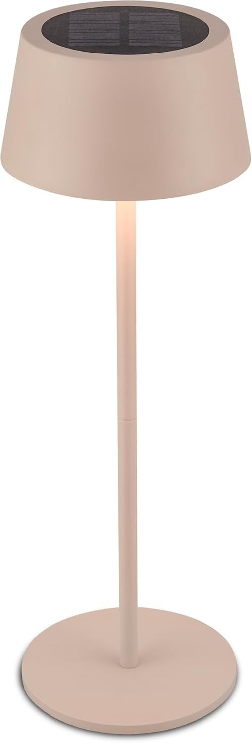 Briloner Rechargeable LED Table Lamp IP44 Touch CCT Dimmable Solar New