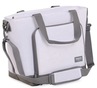 Igloo Premium Tote 30 Can Cooler White Insulated Bag