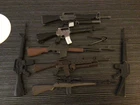 Vintage 12” Action Figure Lot Of 7 Weapons/Rifles For G.I. Joe